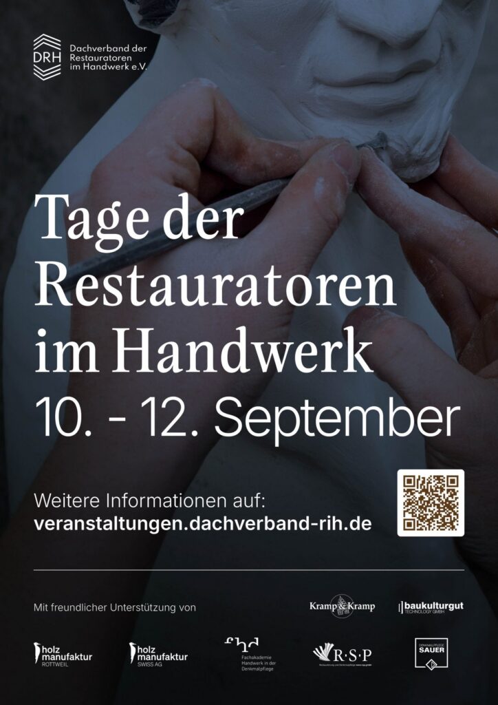 Tage der Restauratoren im Handwerk 10.-12. September 2026