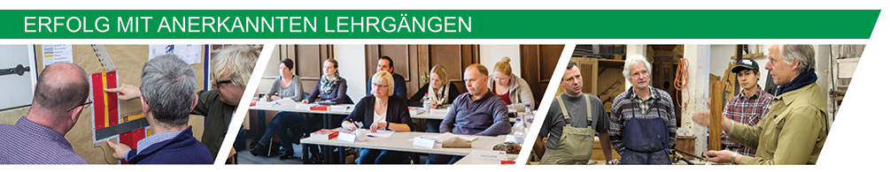 Bilder aus verschiedenen Lehrgängen