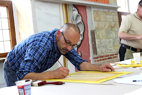 Bild aus einem Malerhandwerk-Seminar